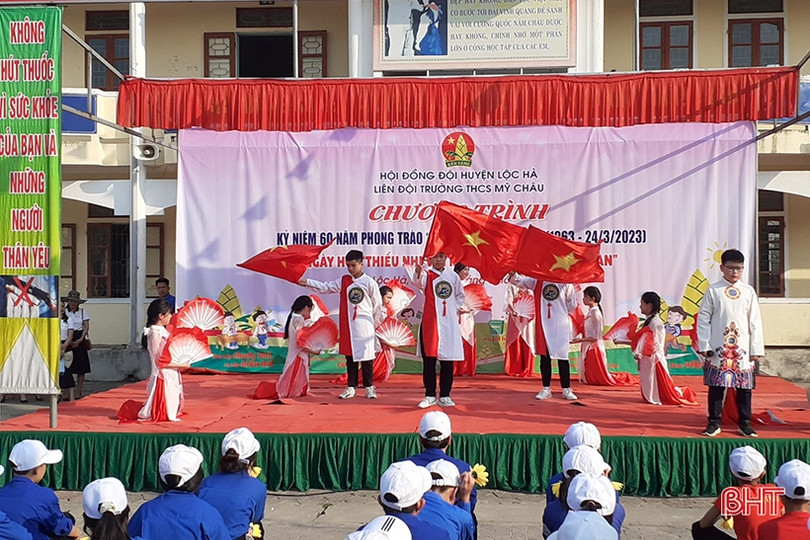 Thiếu nhi Hà Tĩnh náo nức với Ngày hội “Thiếu nhi vui khỏe - Tiến bước lên Đoàn”