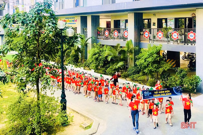 Giờ Trái đất của các bé mầm non Trí Đức: Hành động nhỏ - ý nghĩa lớn”