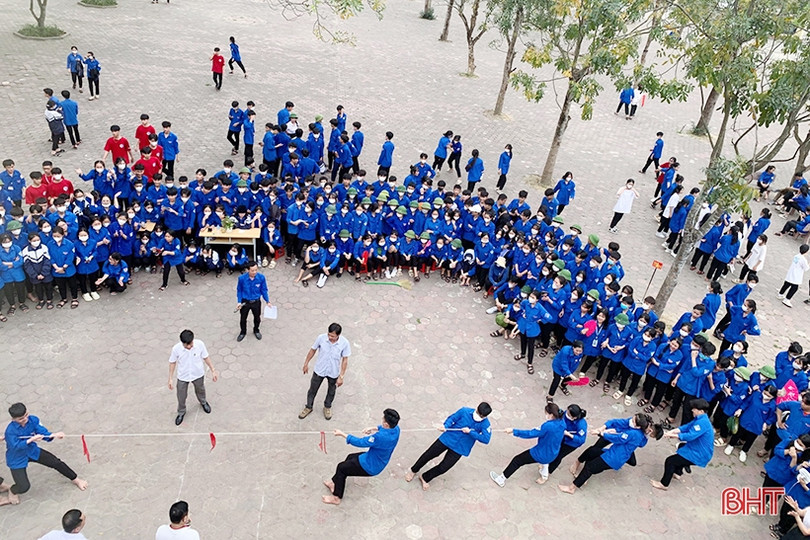 Sôi nổi các hoạt động ngày hội thanh niên của tuổi trẻ Hà Tĩnh