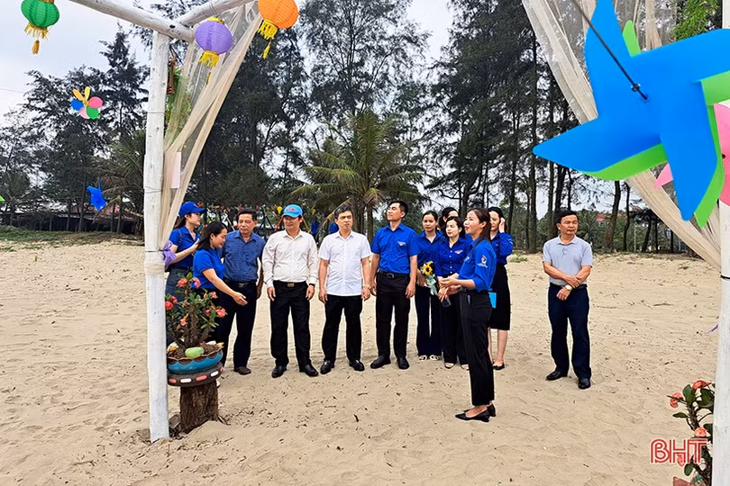 Ấn tượng các điểm check-in tại Khu du lịch biển Xuân Thành