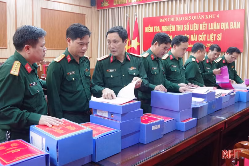 Thực hiện hiệu quả việc lập bản đồ tìm kiếm, cất bốc, quy tập hài cốt liệt sĩ ở Hà Tĩnh