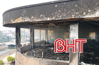 Cận cảnh hiện trường vụ cháy khu trưng bày Công ty gỗ Hào Quang 