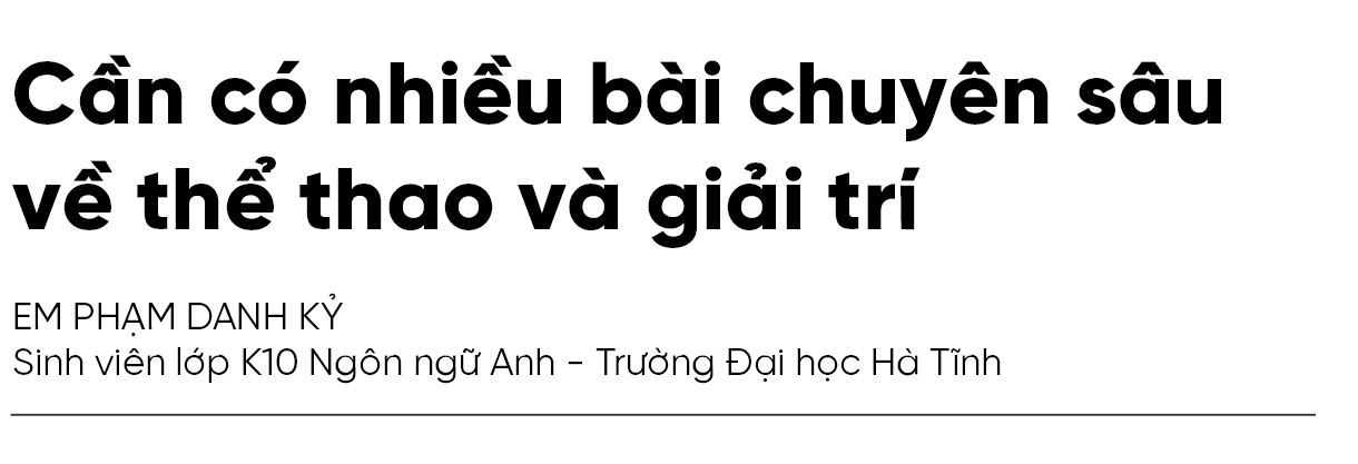 Độc giả nói về báo chí Hà Tĩnh trong xu thế mới