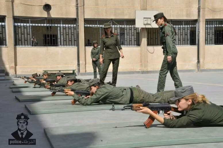 photo nhung bong hong trong luc luong canh sat syria