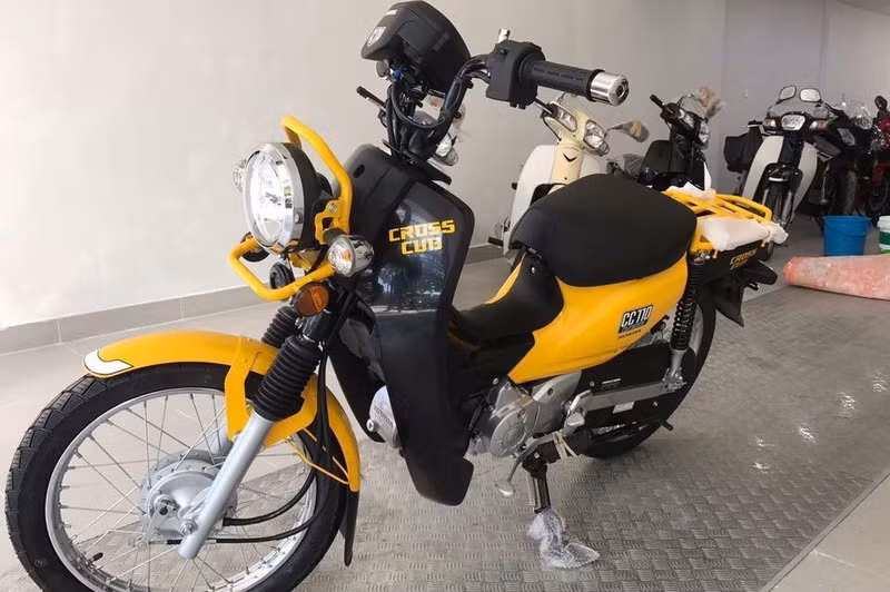 xe doc honda cross cub 110 2017 dau tien ve viet nam