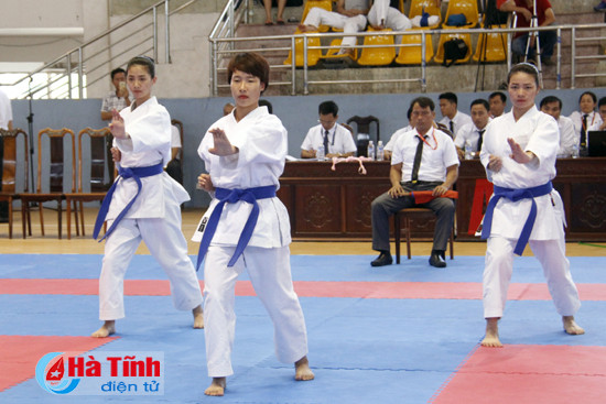khai mac giai vo dich karatedo toan quoc nam 2017 tai ha tinh