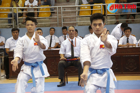 khai mac giai vo dich karatedo toan quoc nam 2017 tai ha tinh