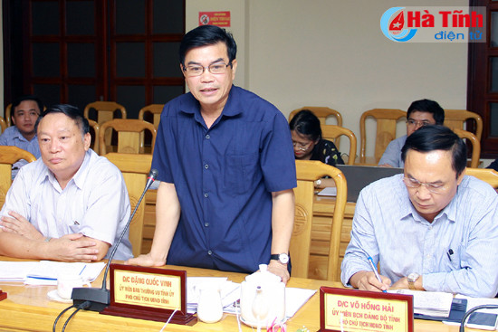 doan cong tac chinh phu kiem tra cai cach hanh chinh tai ha tinh