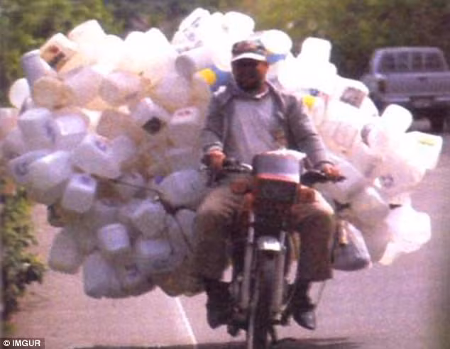 photo choang voi muon kieu xe qua kho tren khap the gioi