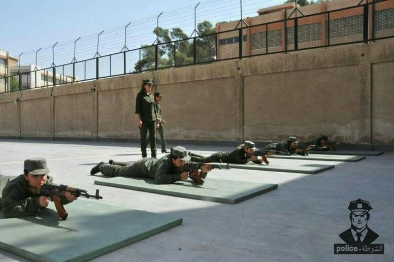 photo nhung bong hong trong luc luong canh sat syria