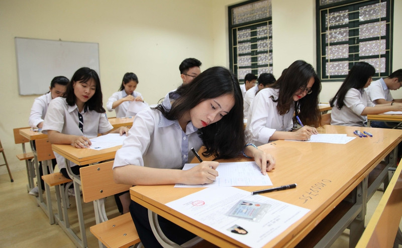 bai thi thpt quoc gia duoc cham nhu the nao