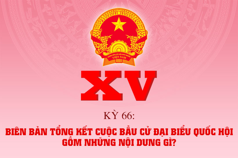 Biên bản tổng kết cuộc bầu cử đại biểu Quốc hội gồm những nội dung gì?