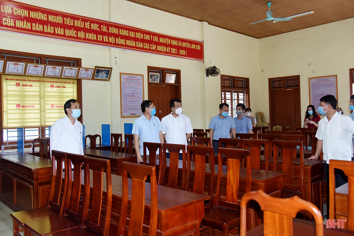 Bí thư Tỉnh ủy Hà Tĩnh: Công tác bầu cử cần đặt yêu cầu phòng dịch lên trên hết