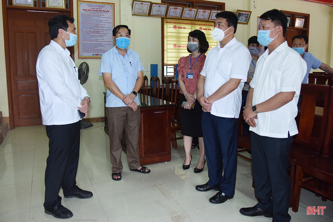 Bí thư Tỉnh ủy Hà Tĩnh: Công tác bầu cử cần đặt yêu cầu phòng dịch lên trên hết