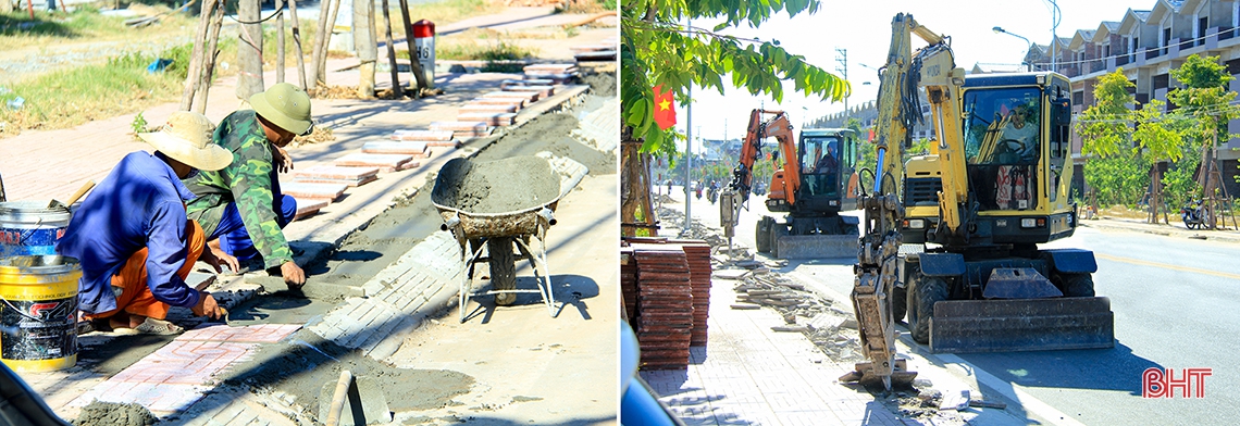 Hà Tĩnh sôi nổi khí thế thi đua trên những công trình chào mừng đại hội Đảng