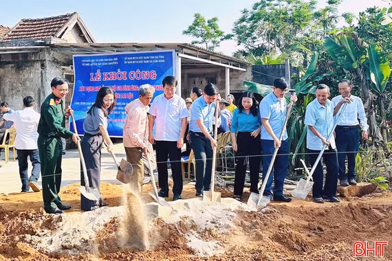 Xóa nhà tạm, nhà dột nát cho con đẻ của người hoạt động kháng chiến bị nhiễm chất độc hoá học