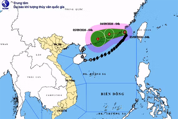 Bão số 5 đi ra ngoài Biển Đông, Hà Tĩnh duy trì nắng nóng