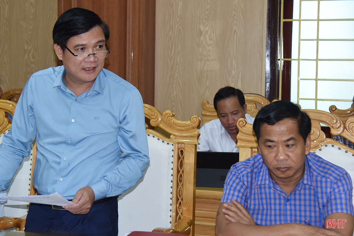 Thường trực Tỉnh ủy Hà Tĩnh giao ban công tác xây dựng Đảng với các đảng bộ trực thuộc