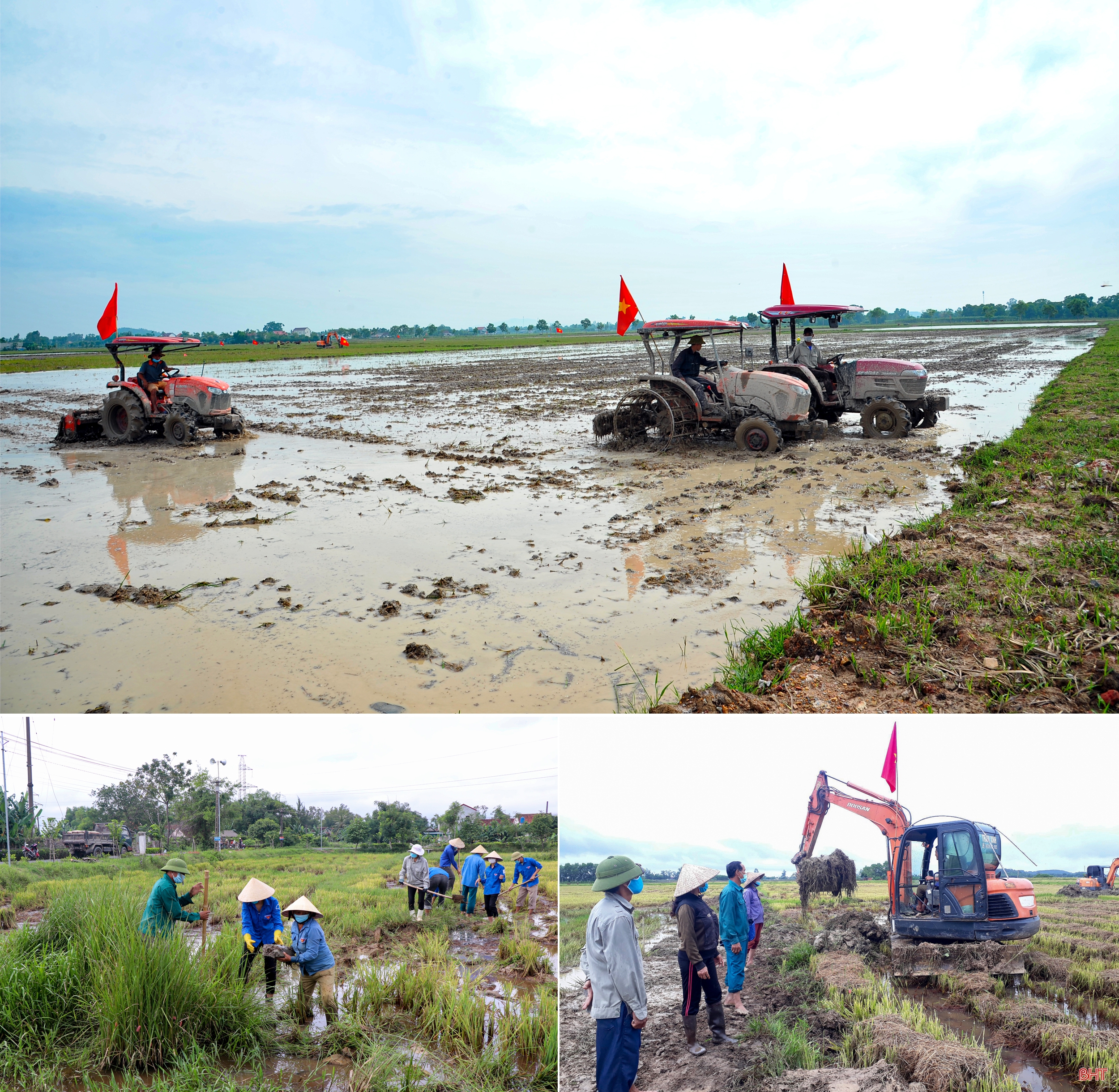 Từ dồn điền đổi thửa đến tích tụ ruộng đất - “cuộc cách mạng” trên quê lúa Can Lộc (bài 2): Tập trung đồng bộ, đưa sản xuất lúa gạo phát triển bền vững