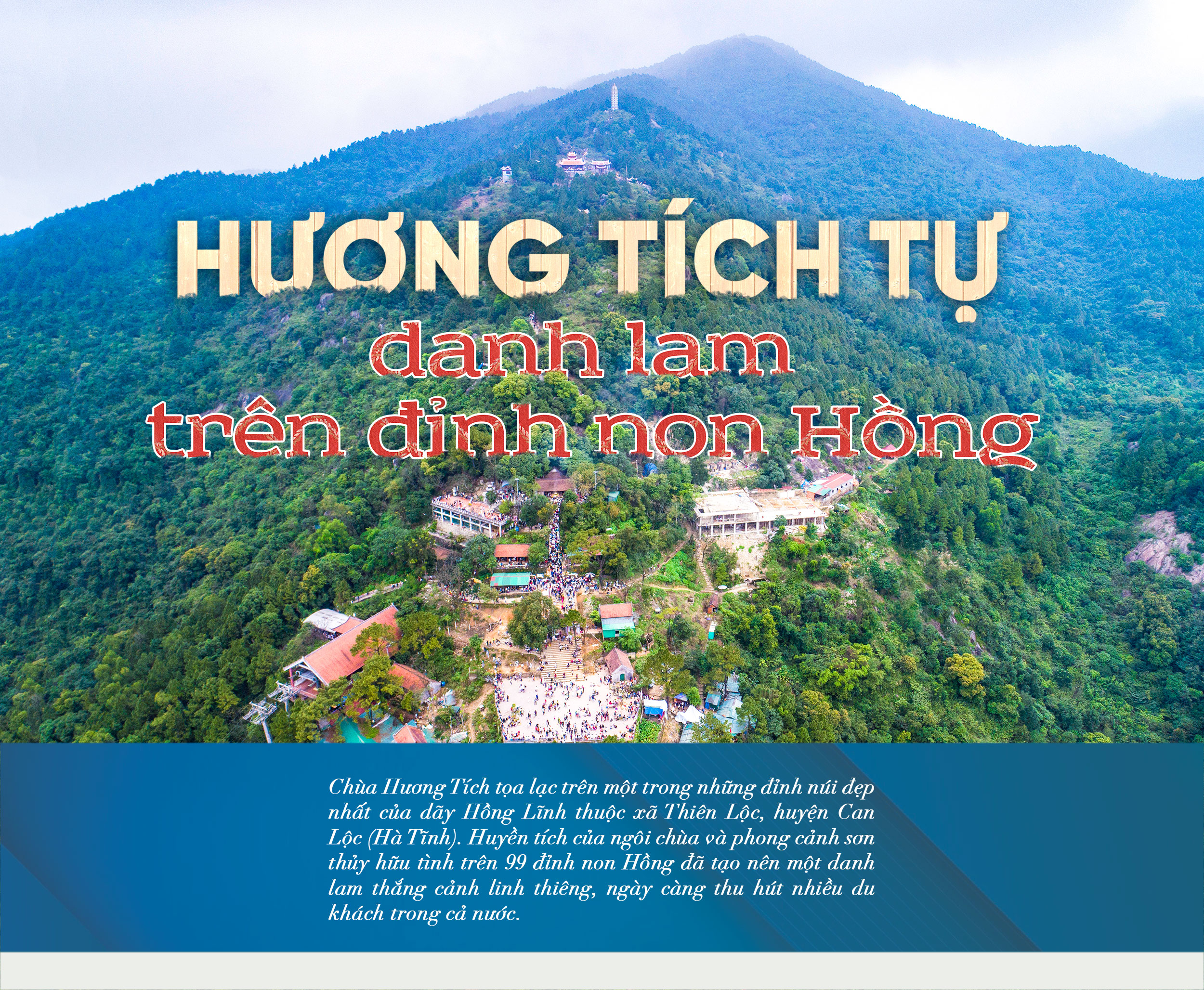 Hương Tích tự - danh lam trên đỉnh non Hồng