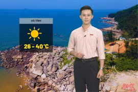 Dự báo thời tiết Hà Tĩnh ngày 13/4: Có nơi 40 độ C