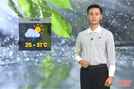 Dự báo thời tiết Hà Tĩnh ngày 11/6: Đêm và sáng có mưa vài nơi.