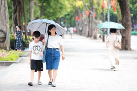 Dự báo thời tiết 10 ngày tới: Bắc Bộ có nắng nóng và mưa dông