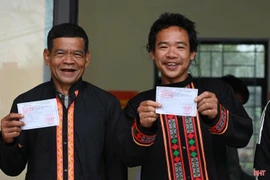 Hà Tĩnh đạt 98,45% cử tri tham gia bỏ phiếu, tính đến 15h