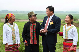 Cầu truyền hình trực tiếp về bầu cử tại Hà Tĩnh