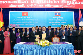 Hội nghị cấp cao Hà Tĩnh - Bolikhămxay: Đưa quan hệ hợp tác lên tầm cao mới