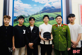 Hành động đẹp của nhóm thanh thiếu niên ở xã Sơn Giang