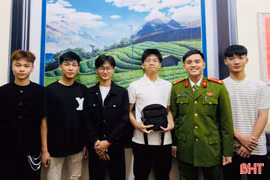 Hành động đẹp của nhóm thanh thiếu niên ở xã Sơn Giang