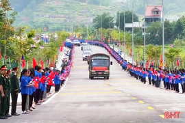 Hà Tĩnh đón nhận 4 hài cốt liệt sỹ hy sinh tại Lào về nước