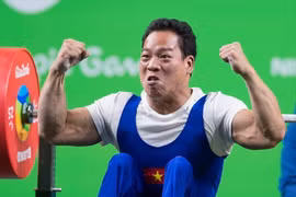 Lực sĩ quê Hà Tĩnh giành HCB giải cử tạ người khuyết tật Châu Á - Châu Đại Dương 