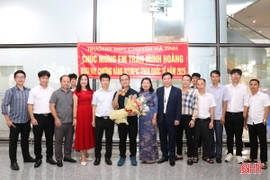 Mừng đón các chàng trai vàng Olympic Toán quốc tế