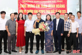 Mừng đón các chàng trai vàng Olympic Toán quốc tế