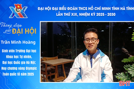 Tuổi trẻ Hà Tĩnh gửi nhiều kỳ vọng vào đại hội Đoàn toàn tỉnh