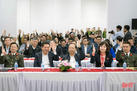 100% cử tri nơi cư trú tín nhiệm giới thiệu Bí thư Tỉnh ủy Hà Tĩnh ứng cử đại biểu Quốc hội khóa XVI