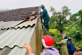 Hà Tĩnh tạm dừng các công việc chưa cần thiết để tập trung khắc phục bão, lũ