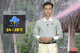 Dự báo thời tiết Hà Tĩnh ngày 29/9: Có nơi mưa rất to
