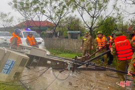 Trực tiếp: Tổng lực khắc phục hậu quả mưa bão