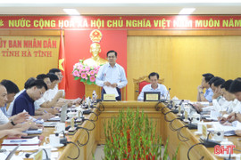 Chủ tịch UBND tỉnh: Xem xét thay nhà thầu nếu không đảm bảo tiến độ