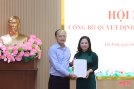 Công bố quyết định bổ nhiệm Phó Chánh Văn phòng Đoàn ĐBQH và HĐND tỉnh Hà Tĩnh