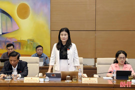 Đoàn ĐBQH Hà Tĩnh tích cực góp ý hoàn thiện các dự án luật