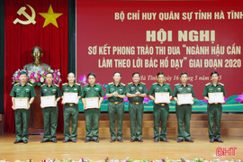 Vinh danh 22 điển hình thi đua “Ngành Hậu cần Quân đội làm theo lời Bác”