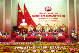 Trực tiếp: Đại hội đại biểu Đảng bộ Hà Tĩnh tham luận, góp ý văn kiện
