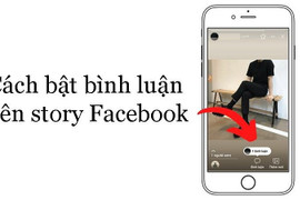 Cách bật bình luận trên Story Facebook iPhone