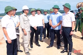 Dự báo mưa lớn ở Hà Tĩnh: Ban Chỉ huy Phòng thủ dân sự tỉnh chỉ đạo "nóng"