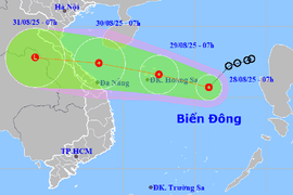 Cảnh báo mưa lớn do áp thấp nhiệt đới