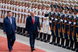 Trung Quốc bắn 21 loạt đại bác chào đón Tổng thống Donald Trump